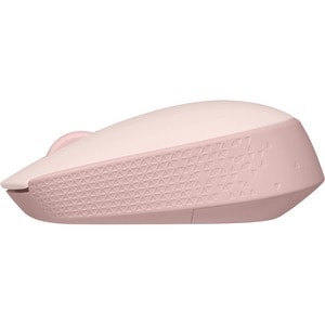 Logitech M171 Wireless Mouse - Optical - Wireless - Radio Frequency - 2.40 GHz - Rose - USB - 1000 dpi - Scroll Wheel - 3 