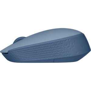 Logitech M171 Wireless Mouse - Optical - Wireless - Radio Frequency - 2.40 GHz - Blue Grey - USB - 1000 dpi - Scroll Wheel