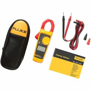 Fluke 323 True RMS Clamp Meter - 600 V, 400 A AC - 600 V DC - CAT III 600V - Data Hold