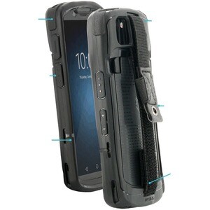 MOBILIS PROTECH Rugoso Estojo de transporte Scanner, Mobile Computer - Preto - Resistente a choques, Resistente a quedas, 