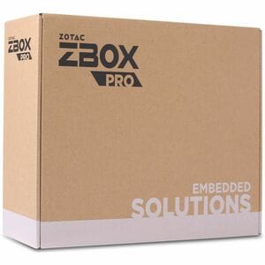 Zotac ZBOX PRO edge CI342 Desktop Computer - Intel Pentium N6415 - 16 GB - 250 GB SSD - Mini PC - Intel Chip - Windows 10 