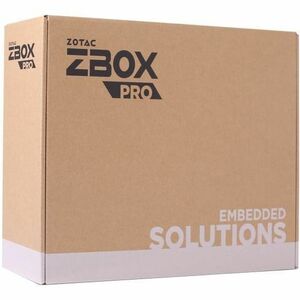 Zotac ZBOX PRO edge CI342 Desktop Computer - Intel Pentium N6415 - 4 GB - 120 GB SSD - Mini PC - Intel Chip - Windows 10 P