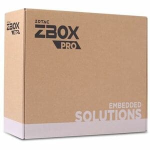 Zotac ZBOX PRO edge CI342 Desktop Computer - Intel Pentium N6415 - 8 GB - 120 GB SSD - Mini PC - Intel Chip - Windows 10 I
