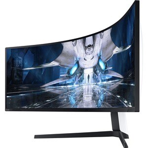 Monitor LCD Samsung Odyssey Neo G9 S49AG950NP 1244,6 mm (49") Class Dual Quad HD (DQHD) Schermo curvo - 32:9 - Nero, Bianc