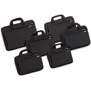 Dicota SmartSkin Tasche (Sleeve) für 33,8 cm (13,3 Zoll) Notebook - Schwarz - Neopren Körper - Griff