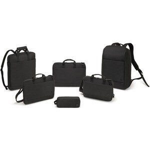 Dicota Eco Slim Case MOTION Tasche für 32,8 cm (12,9 Zoll) bis 39,6 cm (15,6 Zoll) Notebook, Tablet, Smartphone - Schwarz 
