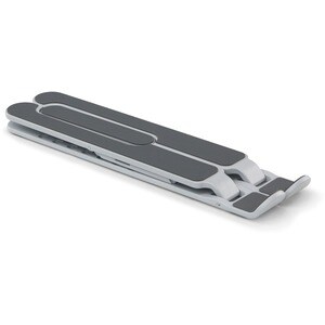 Dicota Höhenverstellbar Notebook-Ständer - 6 cm Höhe x 26,5 cm Breite x 16 cm Tiefe - Aluminiumlegierung, Silikon - Grau