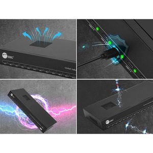 16-Port Industrial USB-C PD Charging Station - 600W - SIIG Industrial grade power charging station adds 16 USB-C charging 