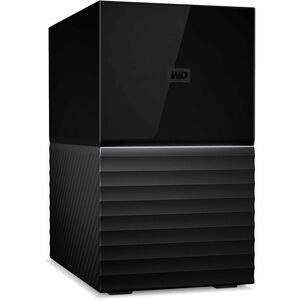 WD My Book Duo WDBFBE0440JBK-EESN 44 TB Desktop Hard Drive - External - Storage System Device Supported - USB 3.2 (Gen 1) 