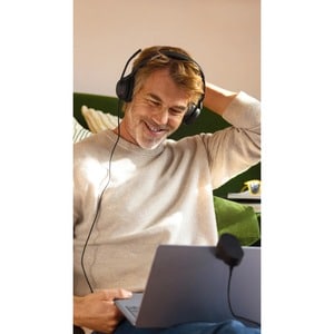 Jabra Evolve2 50 Headset - Stereo - USB Type A - Wired/Wireless - Bluetooth - 98.4 ft - 20 Hz to 20 kHz - On-ear - Binaura