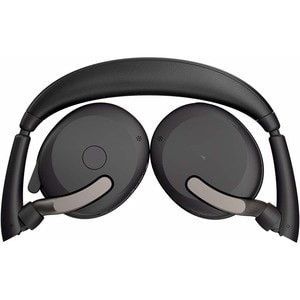 Jabra Evolve2 65 Flex Headset - Stereo - Wireless - Bluetooth - 98.4 ft (30 m) - 20 Hz to 20 kHz - On-ear - Binaural - Sup