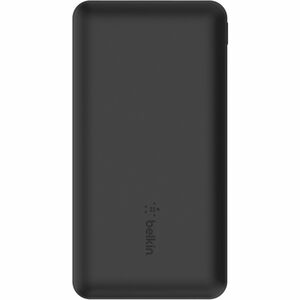 Belkin BoostCharge Power Bank - Black - For iPhone - Lithium Ion (Li-Ion) - 10000 mAh - 3 x USB - Black