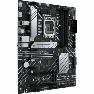 Asus Prime H670-PLUS D4 Desktop Motherboard - Intel H670 Chipset - Socket LGA-1700 - ATX - Core, Pentium Gold, Celeron Pro