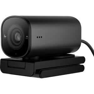 HP 965 网络摄像头 - 8 百万象素 - USB 3.0 A 型 - 3840 x 2160 视频 - CMOS 传感器 - 自动对焦 - 100° Angle - 三脚架 - 麦克风 - Windows 10, Windows 11, 