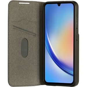 dbramante1928 ApS Bergen Carrying Case (Folio) Samsung Galaxy A34 Smartphone - Black - Impact Resistant - Polyurethane, Pl