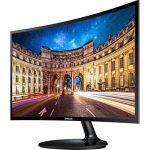 Samsung C27F390FHR 27" Class Full HD Curved Screen LED Monitor - 16:9 - Black - 68.6 cm (27") Viewable - Vertical Alignmen