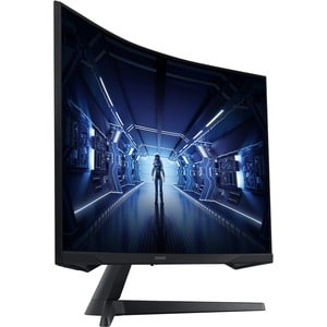 Samsung Odyssey G5 C27G55TQBU 27" Class WQHD Curved Screen Gaming LCD Monitor - 16:9 - Black - 68.6 cm (27") Viewable - Ve