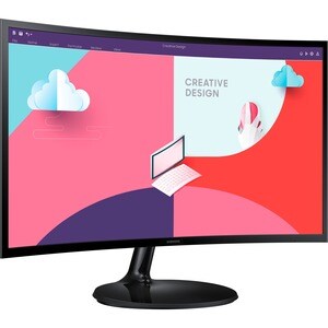 Samsung S24C360EAU 24" Class Full HD Curved Screen LCD Monitor - 16:9 - 61 cm (24") Viewable - Vertical Alignment (VA) - L