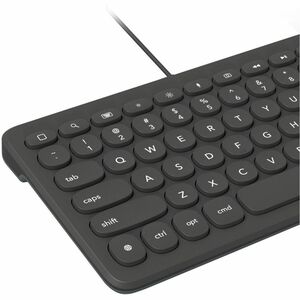 ZAGG Connect Keyboard - Cable Connectivity - Lightning Interface - 78 Key(s) - Black