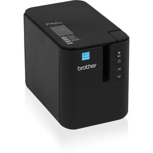 Brother P-touch PTP900C Desktop Thermal Transfer Printer - Monochrome - Label Print - USB - Serial - With Cutter - Peel Fa