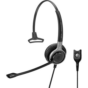 EPOS IMPACT SC 638 Headset - Mono - Easy Disconnect - Wired - On-ear - Monaural - Ear-cup - Noise Cancelling, Electret, Un