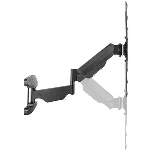 Neomounts - Supporto a parete Full Motion con molla a gas per monitor da 40" a 55", portata 30Kg. VESA max 400x400