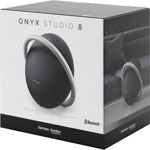 Harman Kardon Onyx Studio 8 Portable Bluetooth Speaker System - 50 W RMS - 50 Hz to 20 kHz - Battery Rechargeable - 1