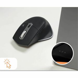 Macally X9 Performance Keyboard and Mouse - Scissors Wireless Bluetooth/RF 2.40 GHz Keyboard - Wireless Bluetooth/RF Mouse