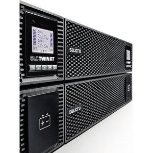 Salicru SLC TWIN Double Conversion Online UPS - 1 kVA/1 kW - 2U Tower/Rack Convertible - 3 Hour Recharge - 120 V AC, 230 V