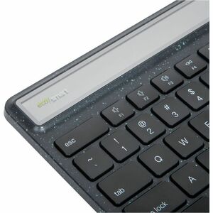 Targus Sustainable Energy Harvesting EcoSmart Keyboard - Wireless Connectivity - Bluetooth - 5 - Notebook/Tablet - PC, Mac