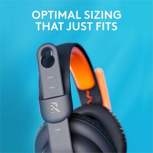 Logitech Zone Learn Wired Over-the-ear Stereo Headset - Classic Blue - Binaural - Circumaural - 131.1 cm Cable - Noise Can