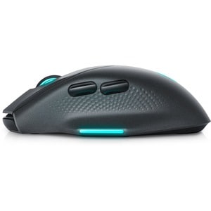 Alienware AW620M Gaming Mouse - Radio Frequency - USB Type A, USB Type C - Optical - 7 Button(s) - 7 Programmable Button(s