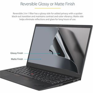 Filtro per la privacy StarTech.comAnti-riflesso - TAA Conforme - Filtro privacy per laptop da 14" - Schermo privacy protet