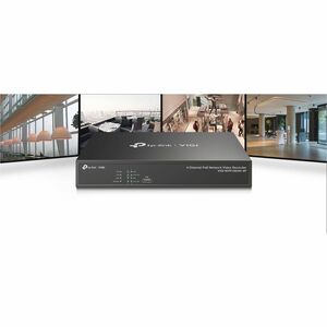 VIGI NVR1004H-4P 4 Channel Wired Video Surveillance Station - Network Video Recorder - HDMI - 4K Recording