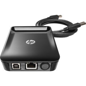 HP Jetdirect Print Server - 1 x USB - 1 x Network (RJ-45) - Ethernet - External