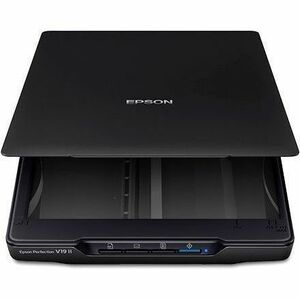 Epson Perfection V19 II Flatbed/Film Scanner - 4800 dpi Optical - 48-bit Color - 16-bit Grayscale - USB