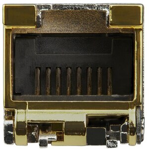 StarTech.com SFP1GEFEETST SFP (mini-GBIC) - 1 x RJ-45 Duplex 1000Base-T LAN - 1 Each - For Data Networking - Twisted PairG