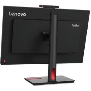 Lenovo ThinkVision T24v-30 24" Class Webcam Full HD LCD Monitor - 16:9 - Raven Black - 60.5 cm (23.8") Viewable - In-plane