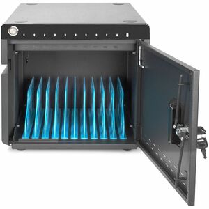 Digitus Ladeschrank - Bildschirmgröße: Bis zu 35,6 cm (14 Zoll) - 34,5 cm Höhe x 36 cm Breite x 37 cm Tiefe - Desktop - St