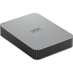 LaCie Mobile Drive Secure STLR4000400 4 TB Portable Hard Drive - 3.5" External - Space Gray - USB 3.2 (Gen 1) Type C - 720