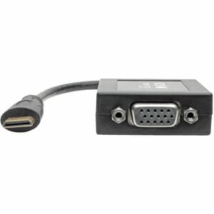 Tripp Lite series P131-06N-MINI 15,24 cm HDMI/VGA Videokabel - TAA-konform - Cable for Videogerät, Mobiltelefon, Tablet-PC