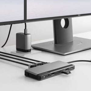 Alogic USB Type C Docking Station for Monitor/Notebook/Smartphone/Keyboard/Mouse/Headset/Flash Drive - Memory Card Reader 