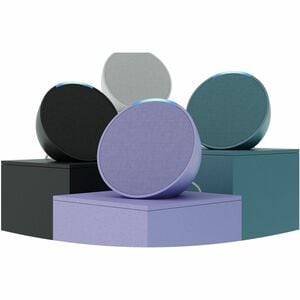 Amazon Echo Pop Bluetooth Smart Speaker - Alexa Unterstützt - Lavendel - Wireless LAN - 1