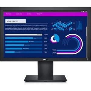 Dell E1920H 48.26 cm (19.00") Class HD LCD Monitor - 16:9 - 48.26 cm (19") Viewable - LED Backlight - 1366 x 768