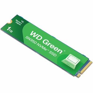 Western Digital Green SN350 WDS100T3G0C 1 TB Solid State Drive - M.2 2280 Internal - PCI Express NVMe (PCI Express NVMe 3.