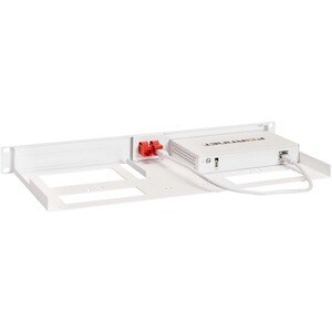 RACKMOUNT.IT FortiRack RM-FR-T17 1U Rack-mountable Rack Shelf for Firewall - 482.60 mm Rack Width - Signal White