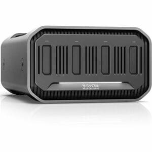 SanDisk Professional Pro-Blade SDPM34F-0000-GBABD Drive Enclosure - Thunderbolt 3 Host Interface - 4 x SSD Supported - 4 x