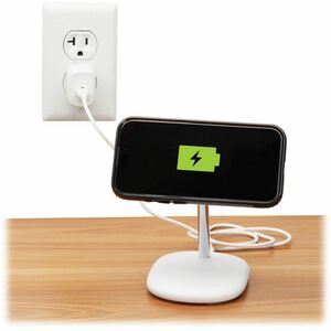 Tripp Lite series U280MS-2N1-WH Induction Charger - For iPhone, AirPod, Earbud, iPad, iPod, Headphone, Notebook, Tablet PC