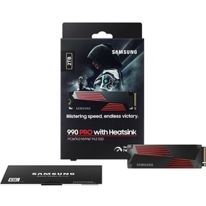 Unità stato solido Samsung 990 PRO - M.2 2280 Interno - 2 TB - PCI Express NVMe (PCI Express NVMe 4.0 x4) - Gaming Console