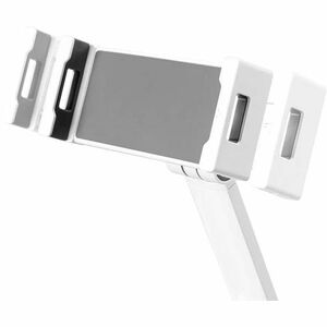 Neomounts DS15-545WH1 Clamp Mount for Tablet - White - Landscape/Portrait - Height Adjustable - 1 Display(s) Supported - 1